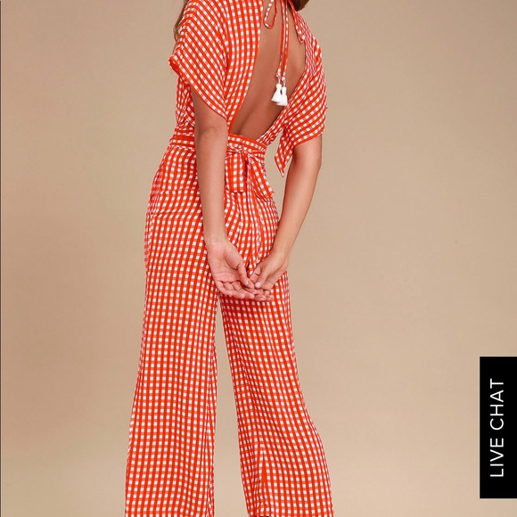 Faithful Gingham Jumpsuit - Picture 3 of 4